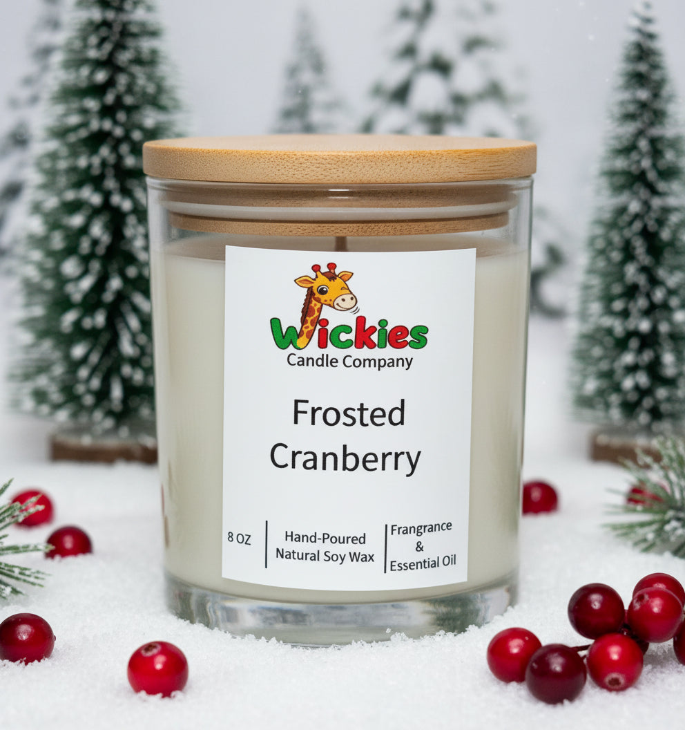 Frosted Cranberry - 8oz Candle