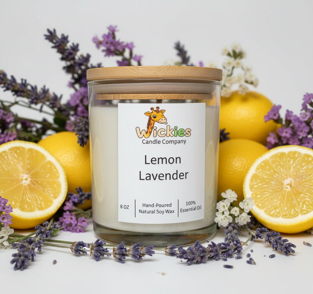 Lemon Lavender - 8oz Candle