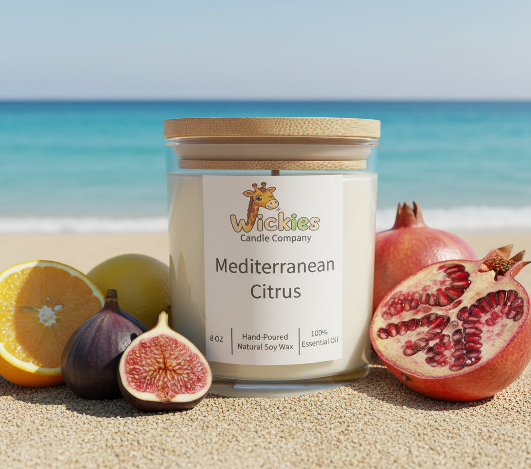 Mediterranean Citrus - 8oz Candle
