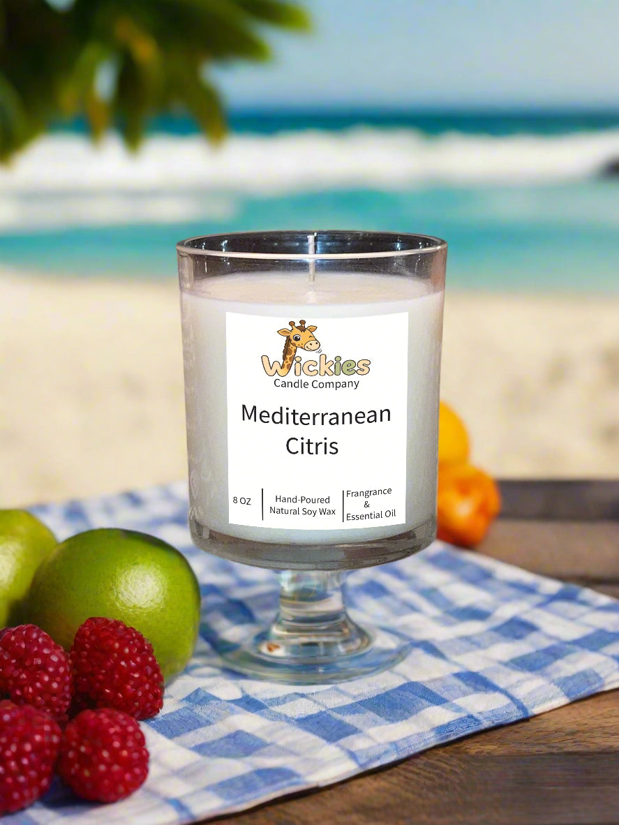 Mediterranean Citrus - 8oz Candle