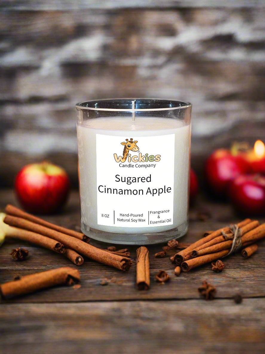 Sugared Cinnamon Apple - 8oz Candle