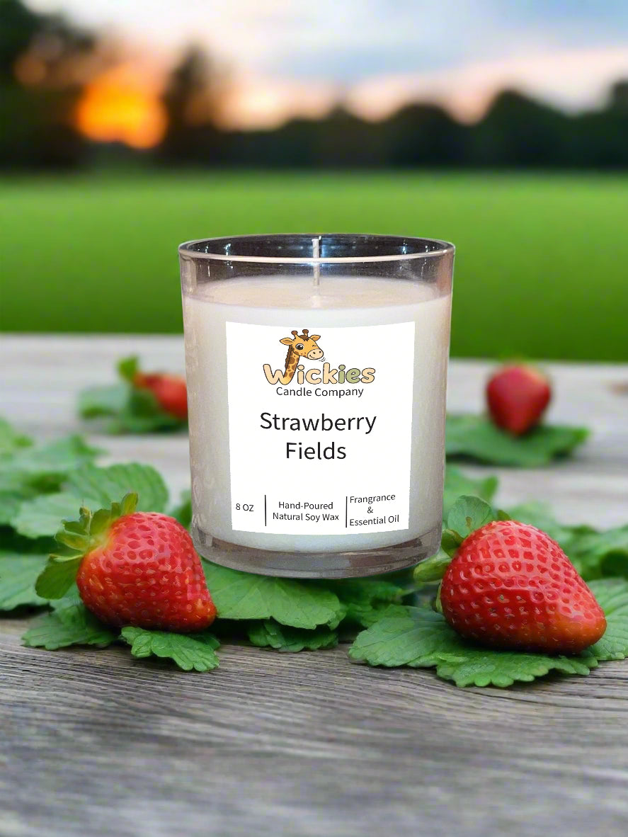 Strawberry Fields - 8oz Candle